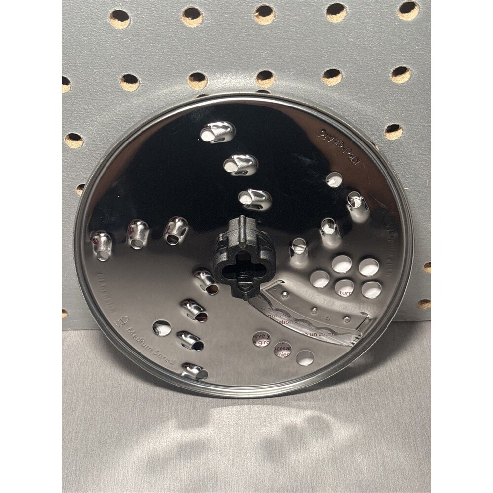 Kitchenaid KFP0718 KFP0719 Medium Shred Disc Medium Slice Replacement Parts NEW - Picture 2 of 6